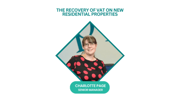 the recovery of VAT on new residential properties